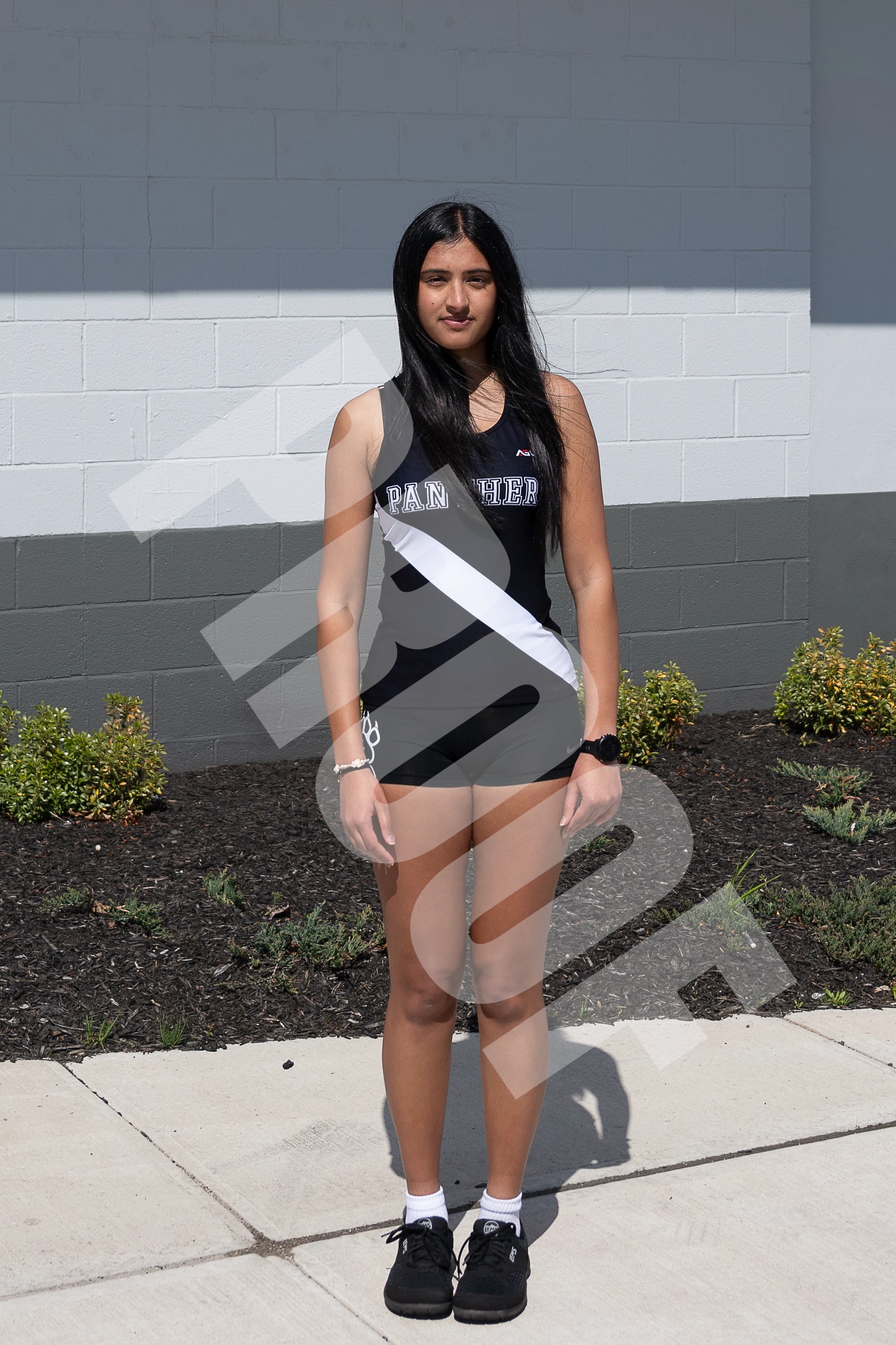 Track athlete at BRHS Media Day